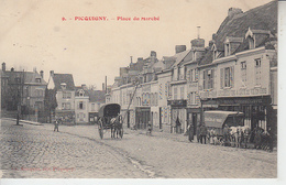PICQUIGNY   ( Somme )  -   Place Du Marché  PRIX FIXE - Picquigny