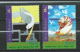 UN.United Nations New York My Dream For Peace.Hong Kong China,Thailand,Bird,sea,seashell.MNH - Nuovi