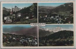 Verossaz (alt. 815 M) Multiview - Photo: Perrochet No. 128 - Vérossaz