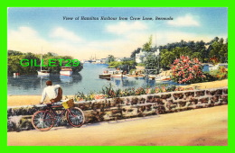 BERMUDES - VIEW OF HAMILTON HARBOUR FROM CROW LANE, BERMUDA -  No 262 - YANKEE STORE - BICYCLES  - - Bermuda