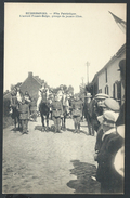 +++ CPA - HUISSIGNIES - Fête Patriotique 1920 - L'Accord Franco-Belge - Groupe De Jeunes Filles - 4/5  // - Chievres