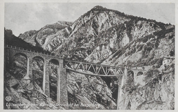 LÖTSCHBERGBAHN → Baltschiederviadukt Bei Ausserberg, Ca.1930 - Ausserberg