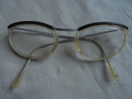 Ancien - Paire De Lunettes De Vue Pour Femme Années 50 - Lunettes