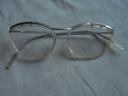 Ancien - Paire De Lunettes De Vue Pour Femme Années 40/50 - Glasses