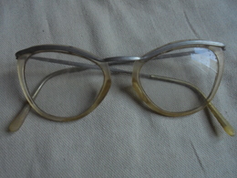 Ancien - Paire De Lunettes De Vue Pour Femme Années 40/50 - Lunettes