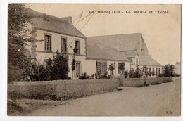 MESQUER - 44 - Loire Atlantique - La Mairie Et L'Ecole - Mesquer Quimiac