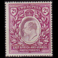 EAST AFRICA 1904 - Scott# 26 King 2r LH - Africa Oriental