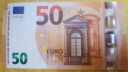 50 EURO E004H3 DRAGHI Serie EA Perfect UNC - 50 Euro
