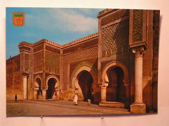 Meknes - Vue De La Porte Bab Mensour - Meknès