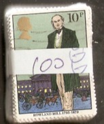 Great Britain 1979 SG 1095 9p Rowland Hill  X 100 All Sound Used Copies - Lots & Kiloware (mixtures) - Max. 999 Stamps