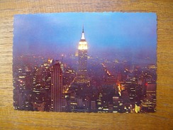 états-unis , New York , Panoramic Night View , The Empire State Building - Viste Panoramiche, Panorama