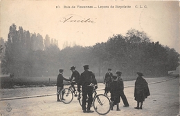 94-VINCENNES- BOIS DE VINCENNES, LECON DE BICYCLETTE - Vincennes