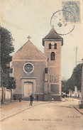 94-MANDRES- L'EGLISE - Mandres Les Roses