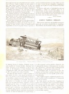 CURIEUX TRAMWAYS AMERICAIN    1890 - Railway