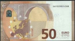 50 EURO ITALIA  SA  S003 A5  - DRAGHI   UNC - 50 Euro