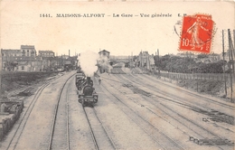 94-MAISON-ALFORT- LA GARE , VUE GENERALE - Maisons Alfort