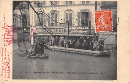 94-IVRY- INONDATIONS 1910, RAVITAILLEMENT DES HABITANTS - Ivry Sur Seine