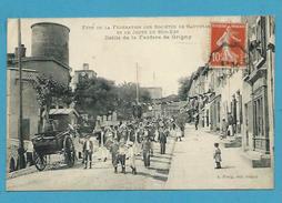 CPA Fête De La Fédération Des Sociétés De Sauvetage Et De Joute Fanfare De GRIGNY 69 - Grigny