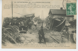 CHEMIN DE FER - ACCIDENT DE TRAIN - LA CATASTROPHE DE VILLEPREUX LES CLAYES - 18 Juin 1910 - Villepreux