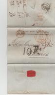 GBP096 / London 1844 Nach Caceres, Spain - Covers & Documents