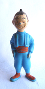 FIGURINE PUBLICITAIRE ESSO France Peinte -Tintin - NIKO (3) 1973 - Tintin