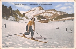 74-MEGEVE- LES CHAMPS DE SKIS DU CALVAIRE - Megève