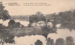 Congo Belge Entier Postal Illustré Pour La France 1919 - Postwaardestukken