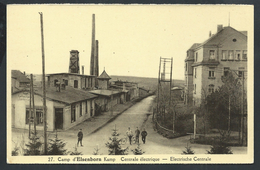 +++ CPA - Camp D' ELSENBORN  Kamp - Centrale Electrique   // - Butgenbach - Bütgenbach