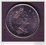 Canada, 1952-2002, Jubilée De La Reine, 25¢, Caribou, Quarter, Élizabeth II Jubilee - Canada