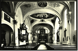 Immenstadt  -  Stadtpfarrkirche St. Nikolaus  -  Innenbereich -  Ansichtskarte Ca. 1960    (7141) - Immenstadt