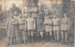 Carte-Photo Allemande  - Militaires - Occupation De L'Allemagne En 1919 à KIRCHEMBOLANDEN -  Mont-Tonnerre - Kirchheimbolanden