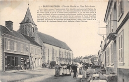 89-SAINT-VALERIEN- PLACE DU MARCHE OU PLACE SAINT LOUIS - Saint Valerien