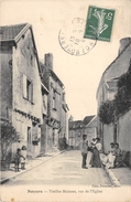 89-NOYERS- VIEILLES MAISONS, RUE DE L'EGLISE - Noyers Sur Serein