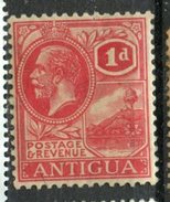 Antigua 1941  1p St Johns Harbour Issue #43  MH - 1858-1960 Colonie Britannique