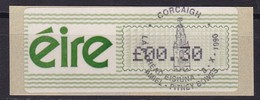 1990 Irland, ATM 3, Amiel,  First Day - Franking Labels