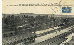 CPA (91) JUVISY  La Plus Grande Gare Du Monde   (b Bur) - Juvisy-sur-Orge