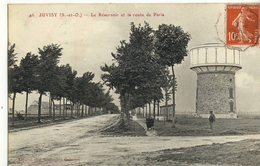CPA (91) JUVISY   Le Reservoir Et La Route De Paris   (b Bur) - Juvisy-sur-Orge