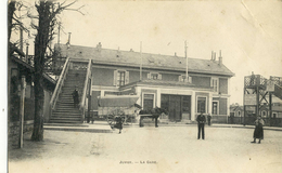 CPA (91) JUVISY     La Gare (defaut Coin Haut  Droit)   (b Bur) - Juvisy-sur-Orge