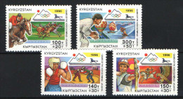 Kyrgyzstan 1996. Summer Olimpic Games, Atlanta Set MNH (**) - Kirghizstan