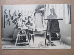 Delcampe - HAUTS DE SEINE  92  SEVRES  -    SCULPTEUR DE LA MANUFACTURE NATIONALE       TRES  ANIME   TTB - Sevres