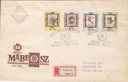 Delcampe - HUNGARIAN PHILATELIC SOCIETY, REGISTERED COVER FDC, 1962, HUNGARY - FDC