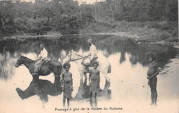 ¤¤   -   PAPOUASIE - NOUVELLE-GUINEE  -  Passage à Gué De La Rivière Du Kubuna  -  ¤¤ - Papouasie-Nouvelle-Guinée