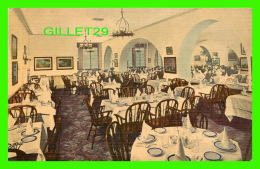 NEW YORK CITY, NY - PRINCE GEORGE HOTEL - NEW ENGLAND DINING ROOM - TRAVEL IN 1950 - ANDRÈS CO - - Cafés, Hôtels & Restaurants