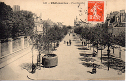 36....INDRE...CHÂTEAUROUX...PLACE GAMBETTA - Chateauroux
