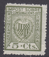 LOTE 2112  ///  (C100)  GUERRA CIVIL - VIÑETA REPUBLICANA BADALONA (BARCELONA) Nº 11 CATALOGO FESOFI-SOFIMA **MNH - Republikanische Ausgaben