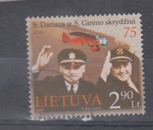 Lithuania 2008 Mi 980 Used 75th Anniv. Of Darius And Girenas Flight - Lithuania