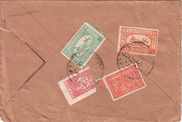 ROYAUME DE L'ARABIE SAOUDITE - LETTRE PAR AVION AVEC TIMBRES POSTE AERIENNE. - Arabie Saoudite