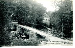 N°53130 -cpa Crozant -moulin De La Folie Sur La Sédelle- - Moulins à Eau