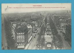 CPA 282 TOUT PARIS - Vue Panoramique Boulevards Beaumarchais Et Richard Lenoir (XIème Arrt) Ed.FLEURY - Arrondissement: 11