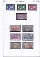 A.O.F - Collection Vendue Page Par Page - Timbres Neufs */** / Oblitérés - B/TB - Unused Stamps